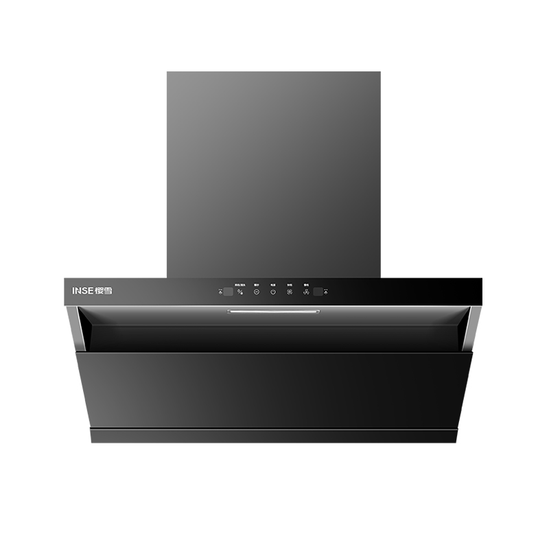 樱雪INSE抽油烟机超薄平嵌侧吸式家用厨房油烟机22m³大吸力立体环吸挥手智控自清洗吸油烟机CXW-280-251C2