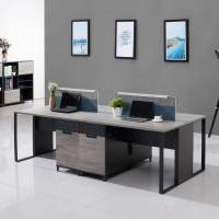 办公家具 职员桌办公桌 员工办公桌组合 简约现代屏风卡位2/4/6人位员工桌M-WA1212