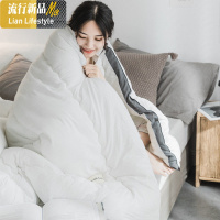 水洗棉夏凉被单双人夏天薄被子春秋被四季被芯可机洗夏季空调被 三维工匠