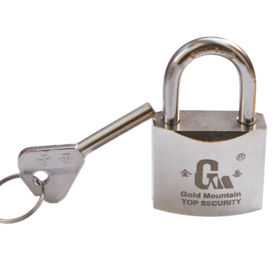 金岳 TDD24-6铜芯32*40*18mm 弧形机械挂锁(计价单位:个)银色