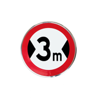 豫众诺 限宽标识牌 JSP2205个