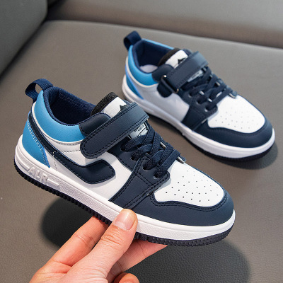 男女童跑步鞋魔术贴运动鞋