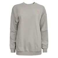 Adidas阿迪达斯女子三叶草 运动休闲卫衣针织保暖圆领套头衫CF1154 D