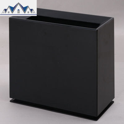 日式垃圾桶创意无盖卫生间客厅卧室厨房家用厕所纸篓办公室长方形 三维工匠