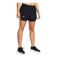 安德玛(under armour)运动女式轻便透气速干中裤内搭短裤