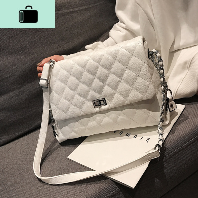 大容量包包女包2020春季新款菱格链条单肩大包韩版百搭斜挎包时尚NEW LAKE女士单肩包