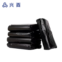 兴酉 黑色平口垃圾袋 120*130加厚50只 包