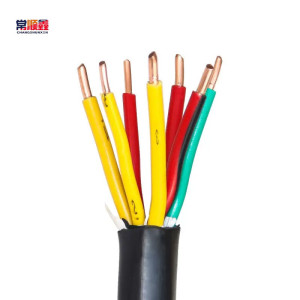 常顺鑫 硬芯铠装控制线ZR-KVVP22 450/750V 7×1.5 米