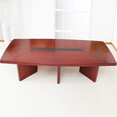 心业4米油漆饰面会议桌XYMZ04M适用15平米会议室 此产品单件不出售批量请联系客服