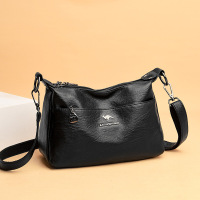 新款女士包包大容量斜挎包休闲妈妈包百搭单肩包欧美_555