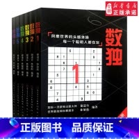 数独全6册 [正版]数独书6册 聪明人都在玩的数独填字九宫格游戏书籍 入门初级中级高级数独题本小学生成人智力开发逻辑思维