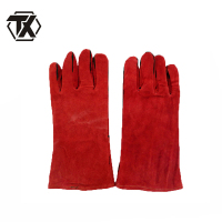 铁迅双层牛皮电焊手套SZ69 双