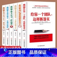 [正版]6册六本书教你管理这门学问 世界500强高效管理笔记 给你一个团队这样抓落实像大公司一样起舞驭人管理之术管理方面