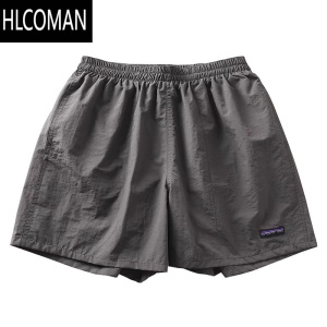 HLCOMAN许光汉同款速干四分短裤男夏季轻薄透气运动休闲沙滩尼龙短裤