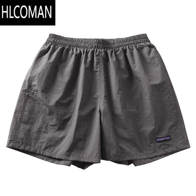 HLCOMAN许光汉同款速干四分短裤男夏季轻薄透气运动休闲沙滩尼龙短裤