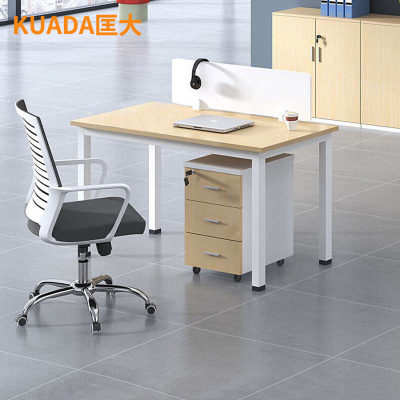 匡大办公桌1.4米单人位职员桌