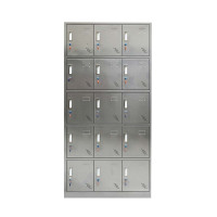 阿拉贡不锈钢员工储物柜文件柜存放柜子更衣柜存包柜十五更衣柜