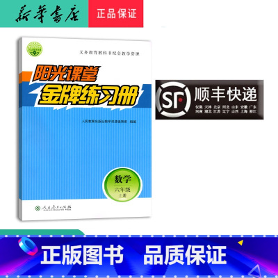 数学 六年级上 [正版] 2024秋 阳光课堂 金牌练习册 数学 六年级上册 人教版