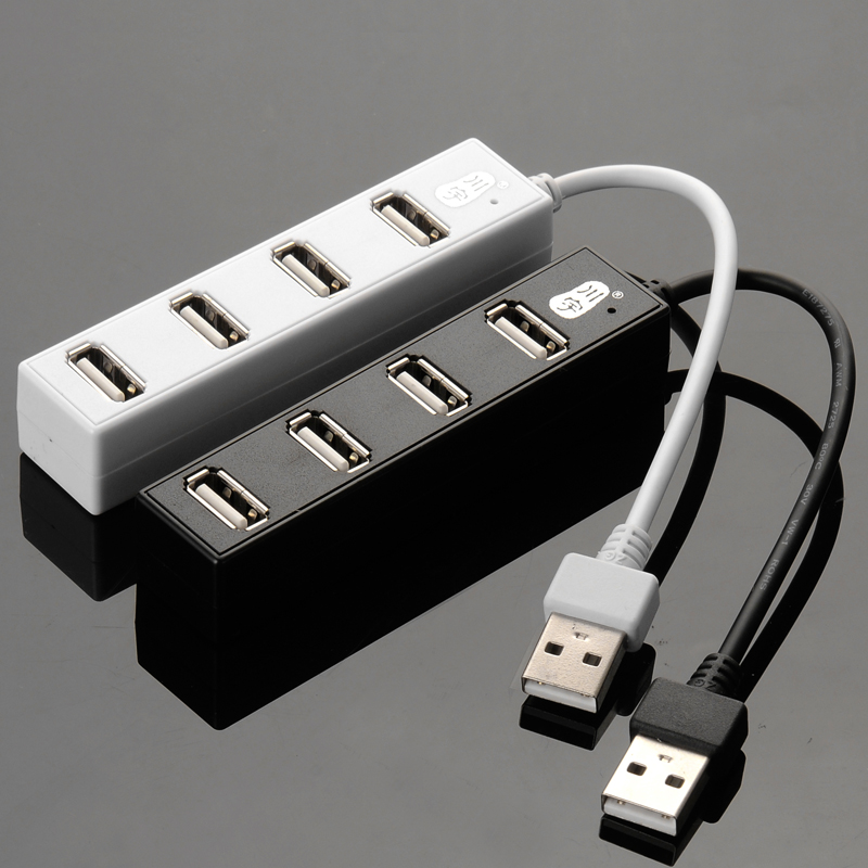 HUBUSB分线器HUB转换器集线器带高速多功能读卡器可带硬盘