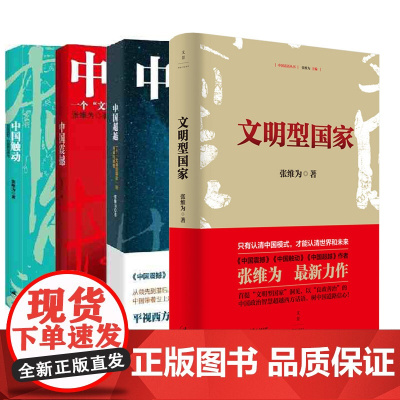 文明型国家 张维为 上海人民出版社 正版书籍