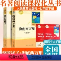 七年级下册:海底两万里+骆驼祥子2本 [正版]骆驼祥子海底两万里朝花夕拾西游记城南旧事白洋淀纪事猎人笔记湘行散记人教版初