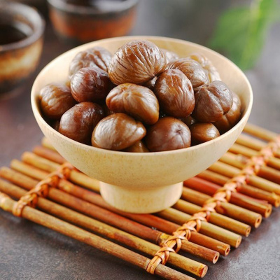 板栗仁甘栗仁即食栗子熟的糖炒板栗袋装特产孕妇零食150克*5