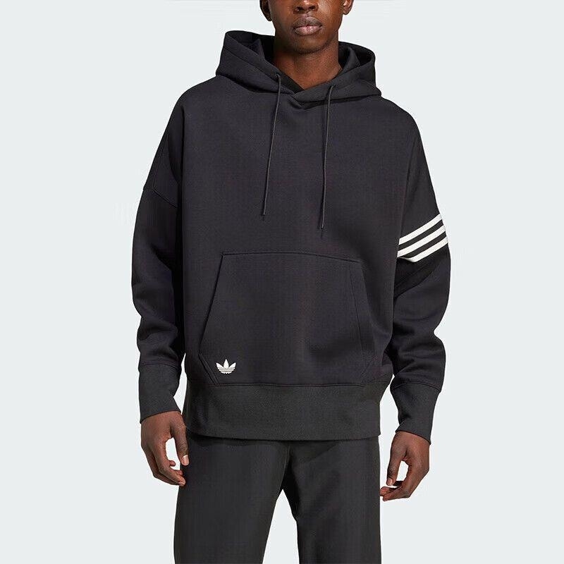 adidas/阿迪达斯新款男子连帽经典运动套头衫卫衣 IW0975 C