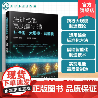 先进电池高质量制造 标准化 大规模 智能化 先进电池大规模制造技术基础 标准化制造原则方法及实施内容 储能及动力电池专业