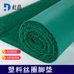杜晶 DJ-DD-806 塑料丝圈脚垫 pvc塑料入户门口电梯酒店迎宾防滑丝圈地板革