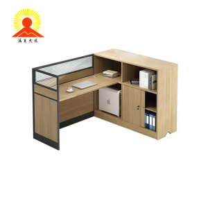 涵美大成 屏风办公桌书架款 1500*1400*1100mm 张