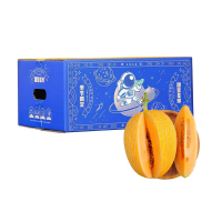 礼盒装[苏鲜生]黄金蜜瓜 净重7.5斤 3-5个 冰淇淋新鲜水果当季哈蜜瓜
