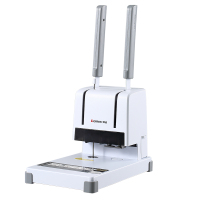 齐心 CM-3068 闪锋财务凭证装订机 灰白 单个装