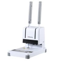 齐心 CM-3068 闪锋财务凭证装订机 灰白 单个装