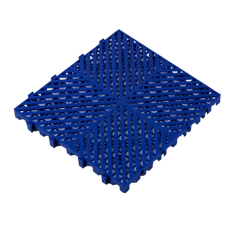 先围 洗车房地格栅防潮垫板 蓝色厚20mm 片