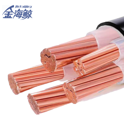 金海鲸 低烟无卤铠装电力电缆WDZYJY233×2.5 米