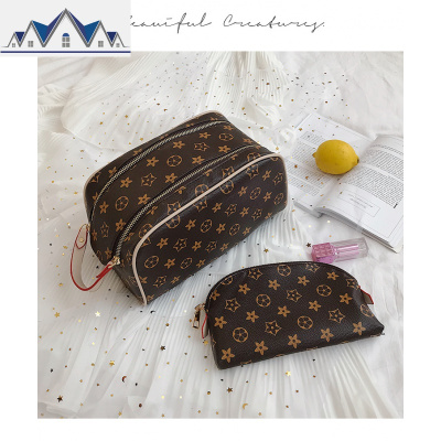 化妆包小号便携韩国简约大容量多功能防水洗漱包女网红随身收纳包 三维工匠