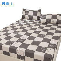 云意生 老粗布床笠套 180*200cm 件