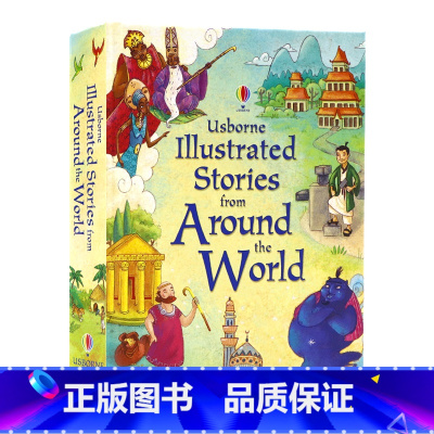 世界各地的插图故事 [正版]Usborne英文原版童话故事系列 北欧神话/古希腊/印度/世界神话读物 Illustrat