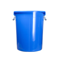 敏胤MYY-100 蓝色圆形水桶垃圾桶 100L