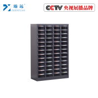 臻远零件柜抽屉式工具柜 52抽透明无门大号