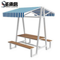 圣承启 一体式桌椅 长160cm 套