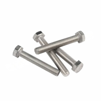 JIBIN/继彬DIN933外六角螺栓 不锈钢304 A2-70 本色 全牙 M14×25 1个