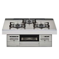 日本 林内 Rinnai 嵌入式 Mytone 燃气灶烤箱灶RS71W35T2DGAVW 天然气75cm