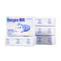 德佑云柔纸100抽*5包乳霜B版2001DYST165(包装随机)