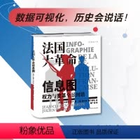 [正版]法国大革命信息图(权力与变革全景图谱,第一眼震撼,第二眼上瘾!)解构西方的历史、制度与观念。数据可视化.