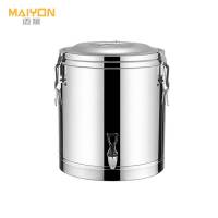 迈援 304不锈钢 保温桶 带龙头-30L 个