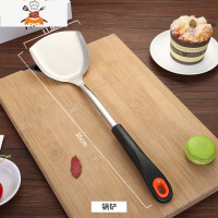 不锈钢汤勺漏勺套装家用厨房盛粥勺稀饭勺长柄大汤勺调羹火锅勺子 敬平 锅铲