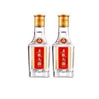 五粮液股份五粮头曲 45度100ml*2瓶浓香型白酒