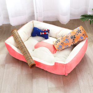 夏季狗窝四季通用小型大型犬猫窝泰迪冬天保暖垫狗狗用品床
