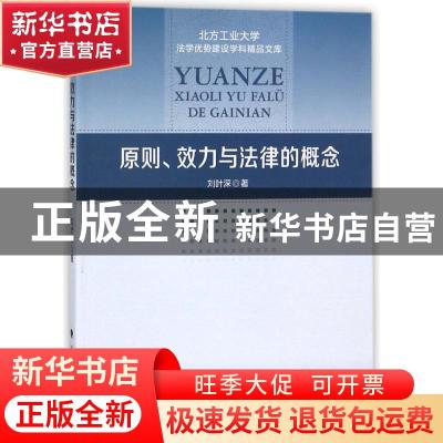 正版 原则、效力与法律的概念 刘叶深著 中国政法大学出版社 9787